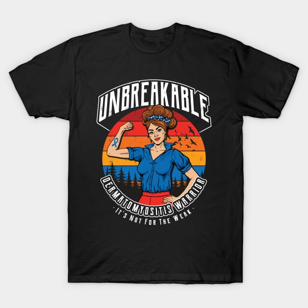 Unbreakable Vasculitis Warrior T-Shirt by yaros